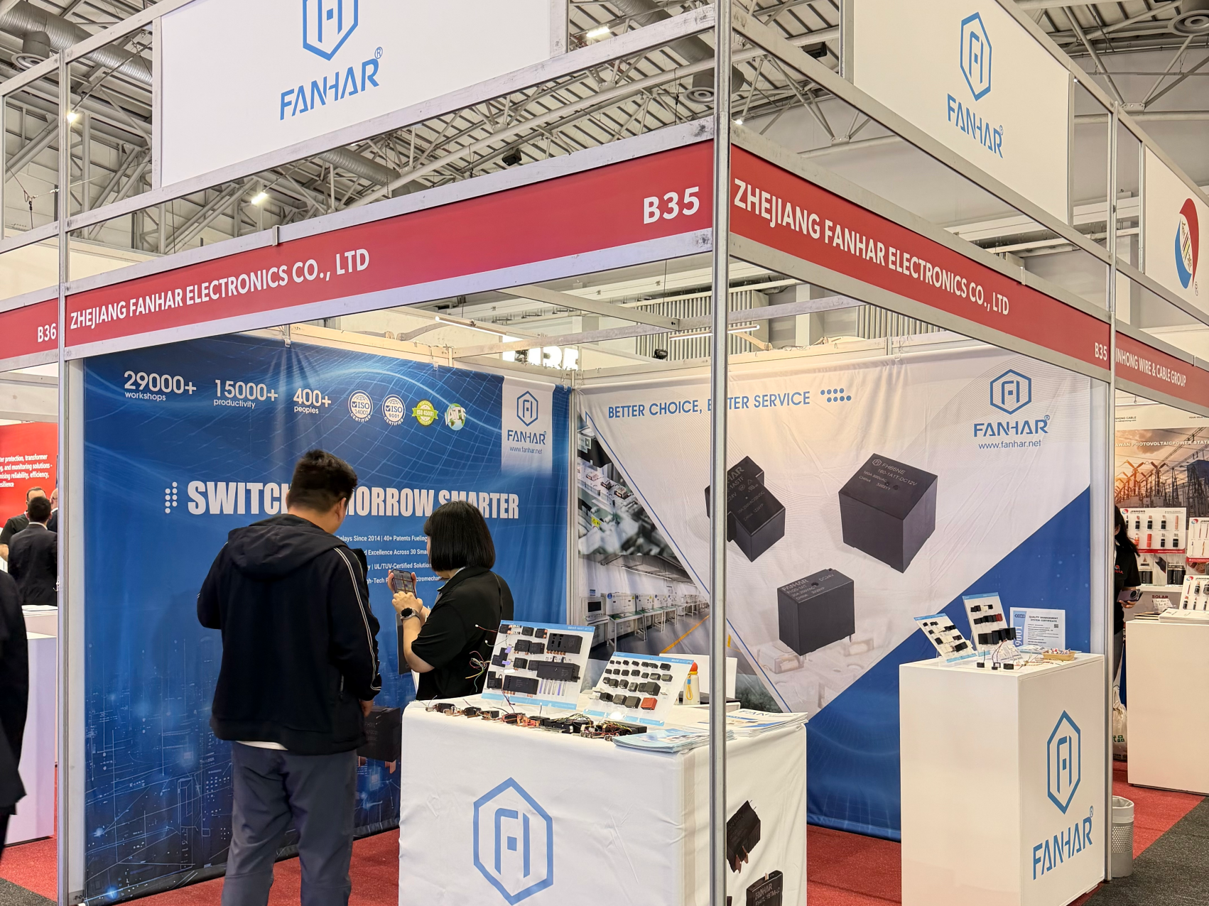Eseményszemle | A Fanhar Electronics sikeres futamot zárt az Enlit Africa 2026 kiállításon